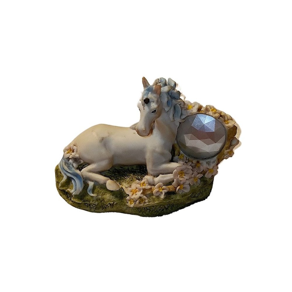 White Unicorn Figurine